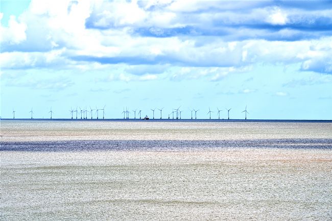 Chris Day | Wind Farm off the Norfolk Coast.