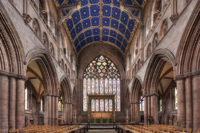 Steve Stamford | Carlisle Cathedral East window landscape