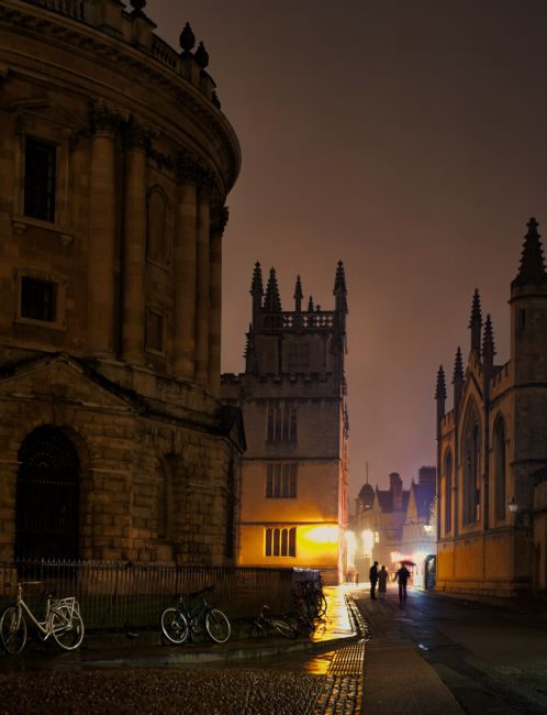Janet Carmichael | Atmospheric Oxford Back Streets