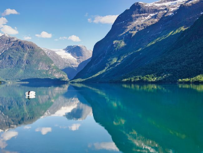 Janet Carmichael | Lake Lovatnet Reflections