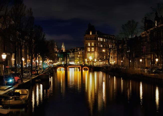 Janet Carmichael | Amsterdam by Night