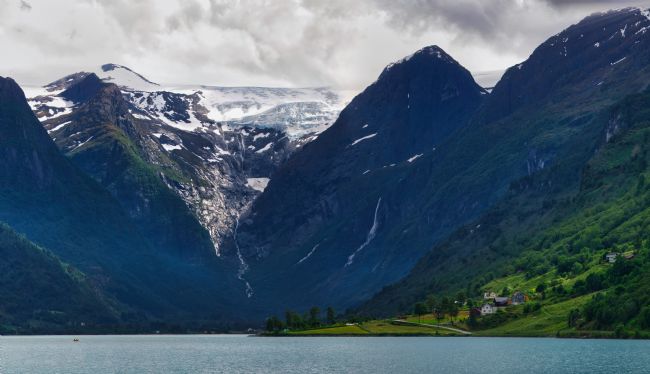 Janet Carmichael | Briksdalsbreen Glacier