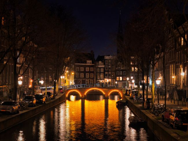 Janet Carmichael | Amsterdam by Night