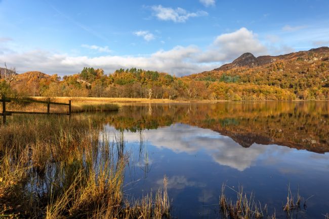 Barbara Jones | Loch Achray Reflections Trossachs NP Scotland.