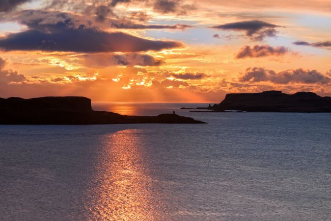 Barbara Jones | Loch Harport Sunbeams Isle of Skye